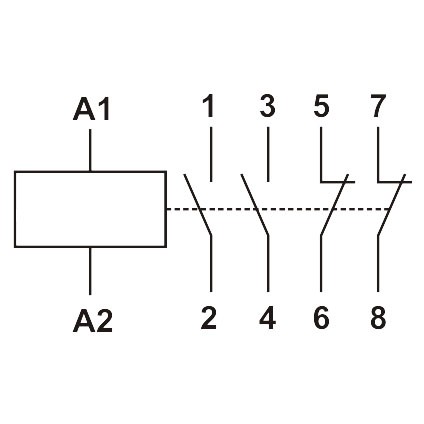 Магнитный пускатель Promfactor MCF3 63A 2NO 2NC 230В (MCF36322230) - фото №2