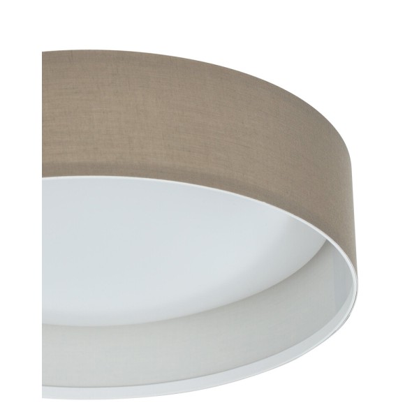Потолочный светильник Eglo 31589 Pasteri LED 1x12W 3000K 960Lm IP20 серый - фото №2