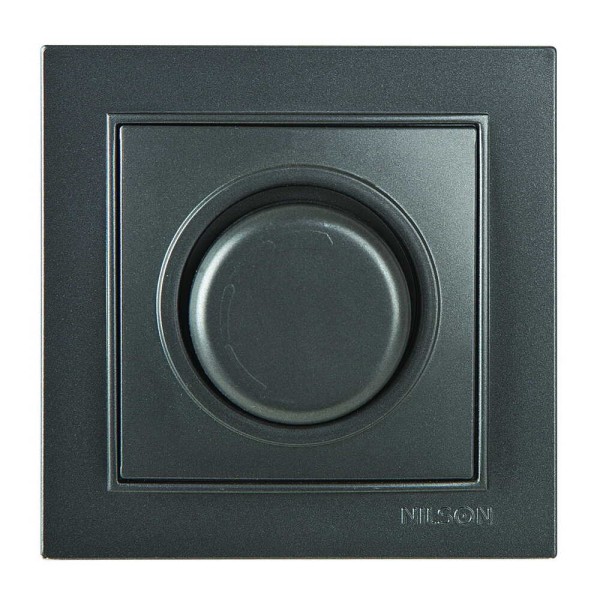 Світлорегулятор Nilson Thor антрацит 1000W з підсвіткою ( 27161053 )