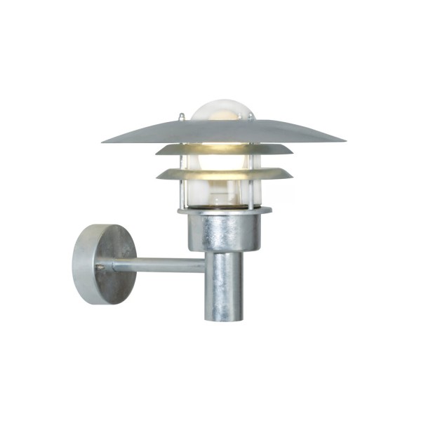 Вуличний світильник Nordlux 71411031 Lonstrup E27 1x60W IP44 сріблястий