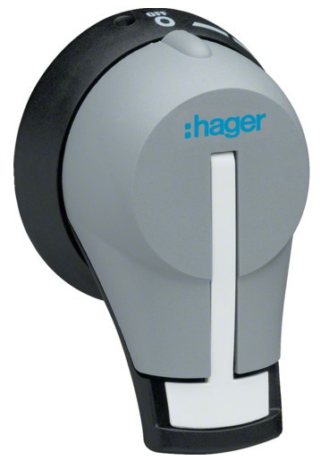 Виносна ручка Hager HZC002 для вимикачів HA 125А-630А IP55