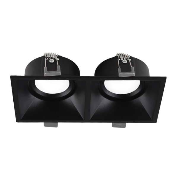 Светильник точечный Violux TORINO-2L GU10 IP20 черный ( 132102 )