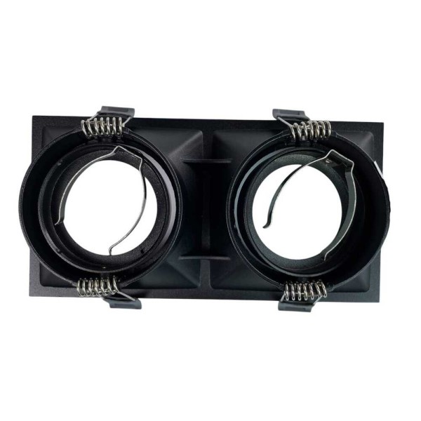 Светильник точечный Violux TORINO-2L GU10 IP20 черный ( 132102 ) - фото №2