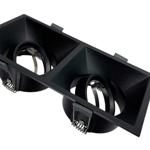 Светильник точечный Violux TORINO-2L GU10 IP20 черный ( 132102 ) - фото №3