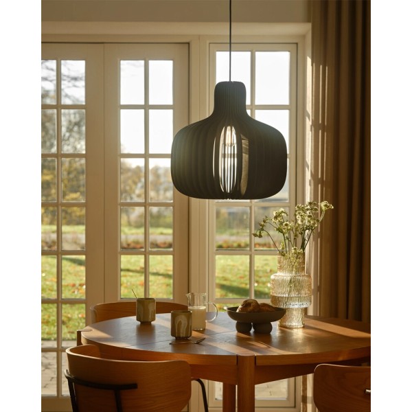 Подвесной светильник, люстра Nordlux 2512053003 Hazo E27 1x60W IP20 черный - фото №1