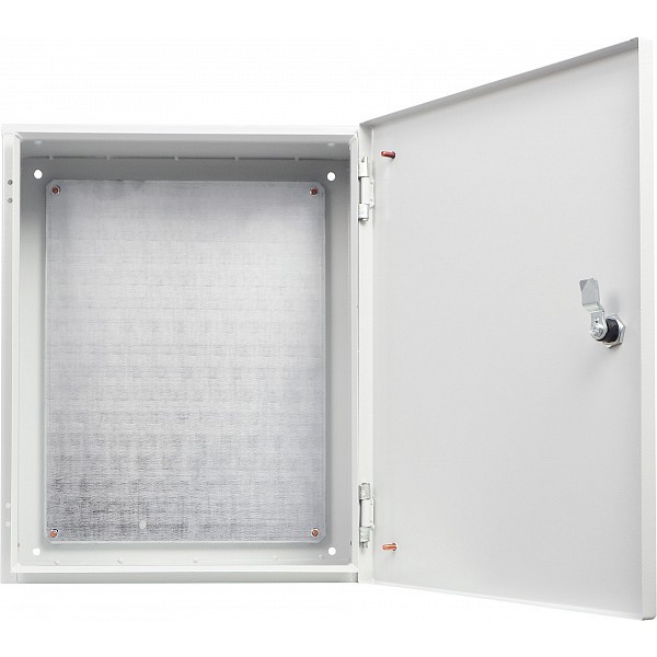 Металлический корпус Аско-Укрем Ubox с монтажной панелью 500х400х200мм IP31 - фото №2