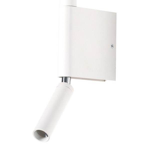 Бра, настінний світильник Azzardo AZ5966 Olimpia LED 2x5W+3W 3000K 240Lm IP20 білий - фото №2