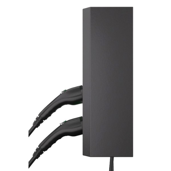 Однофазная зарядная станция для электромобилей Octa Energy SW214-C1-C1 Smart Wall на 14кВт с 2 портами (Type 1 Type 1) - фото №3