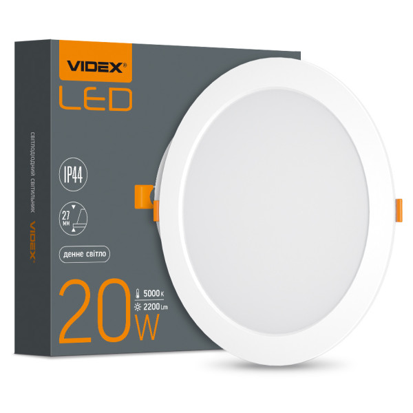 Світильник Videx Back 20Вт 5000K (VL-DLBR-205) - фото №2