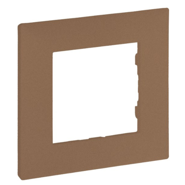 Рамка 1-постовая Legrand Niloe Step медь (864771)