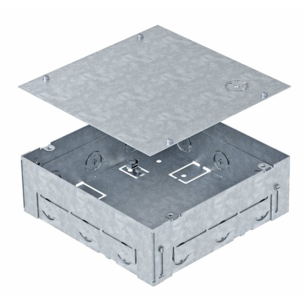 Монтажна коробка OBO Bettermann (7427430) BOX4 205х205мм, h=70-100мм