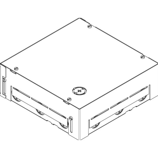 Монтажна коробка OBO Bettermann (7427430) BOX4 205х205мм, h=70-100мм - фото №1