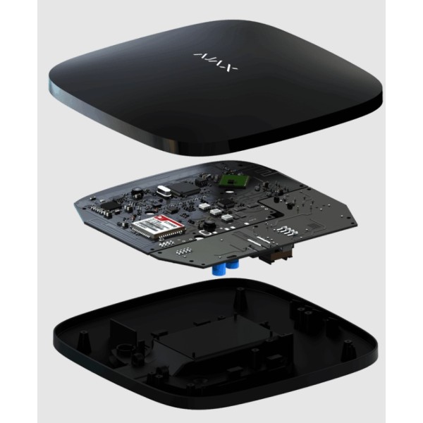 Інтелектуальна централь Ajax Hub 2 Plus чорна (000018790) - фото №4