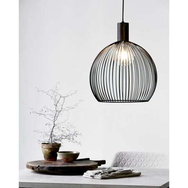 Подвесной светильник, люстра Nordlux 84253003 Aver E27 1x60W IP20 черный - фото №2