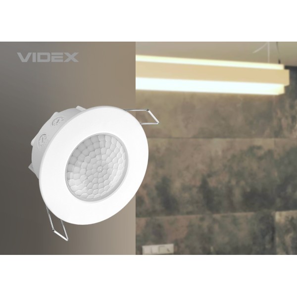 Инфракрасный датчик движения Videx 1200Вт 220В (VL-SPR17W) - фото №2