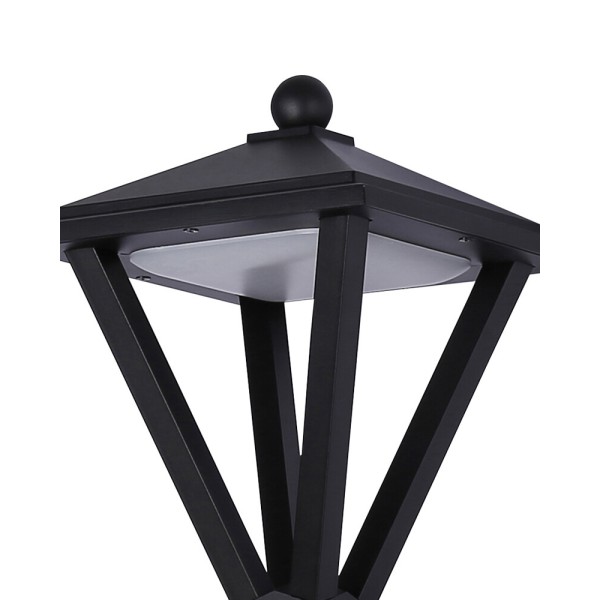 Уличный светильник Italux OWL-22474-BK Bons LED 2x12W+3W 3000K 590Lm IP54 черный - фото №2