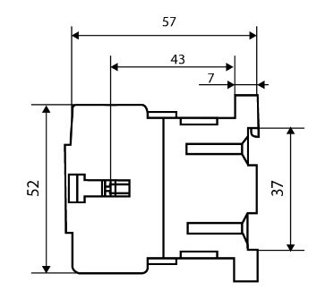 Мініконтактор Аско-Укрем ПМ 0-16-10 C7 36В LC1-K1610 (A0040010143) - фото №6