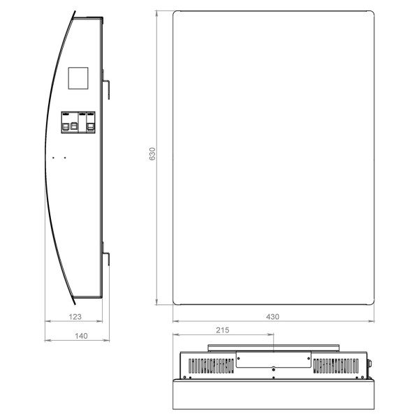 Бесступенчатый стабилизатор напряжения Volter Parus-9 (9кВт) - фото №3