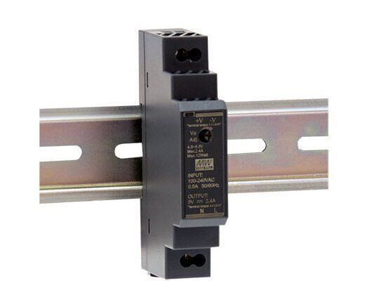 Блок живлення Mean Well на DIN-рейку 15.2W 24V IP20 (HDR-15-24)