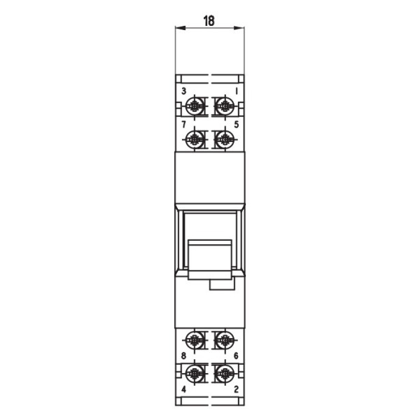 Вимикач ETI 760122105 SG 225 2p 25A (1-0) - фото №1