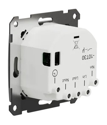 Термостат теплого пола Schneider Electric Sedna Design алюминий SDD113507 - фото №3