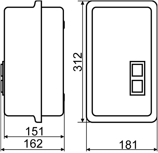 Корпусный контактор Аско-Укрем ПМК 50 LE1-D50 (A0040040007) - фото №3