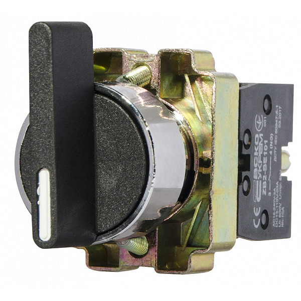 Перемикач Аско-Укрем XB2-BJ53 (I-0-II) із самоповерненням (A0140010046) - фото №4