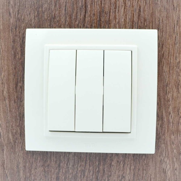 Выключатель ELBI ZENA кремовый 3кл без рамки ( 609-010300-254 ) - фото №8