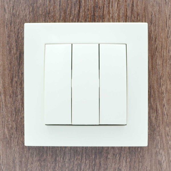 Выключатель ELBI ZENA кремовый 3кл без рамки ( 609-010300-254 ) - фото №9