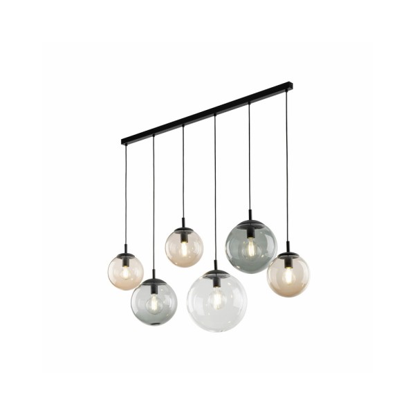 Подвесной светильник, люстра TK Lighting 4797 Esme E27 6x15W IP20 Черный - фото №3