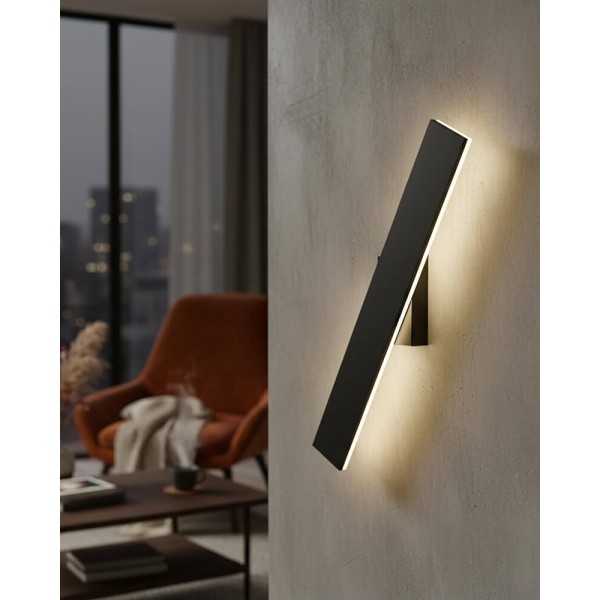 Бра, настенный светильник Goldlux 333858 Bernadetta LED 1x10W 4000K 1250Lm IP20 черный - фото №1