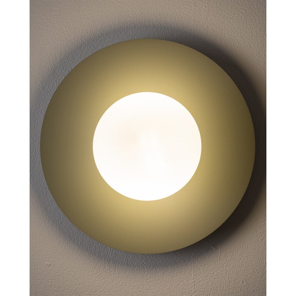 Бра, настінний світильник Nowodvorski 12438 Saturn M G9 1x4W IP20 сіро-зелений - фото №1