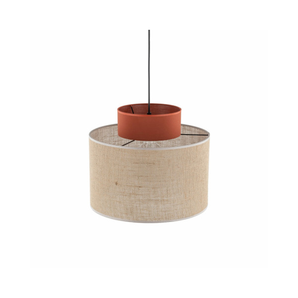 Подвесной светильник, люстра Tk Lighting 2785 Duo Juta E27 1x15W IP20 Бежевый - фото №2