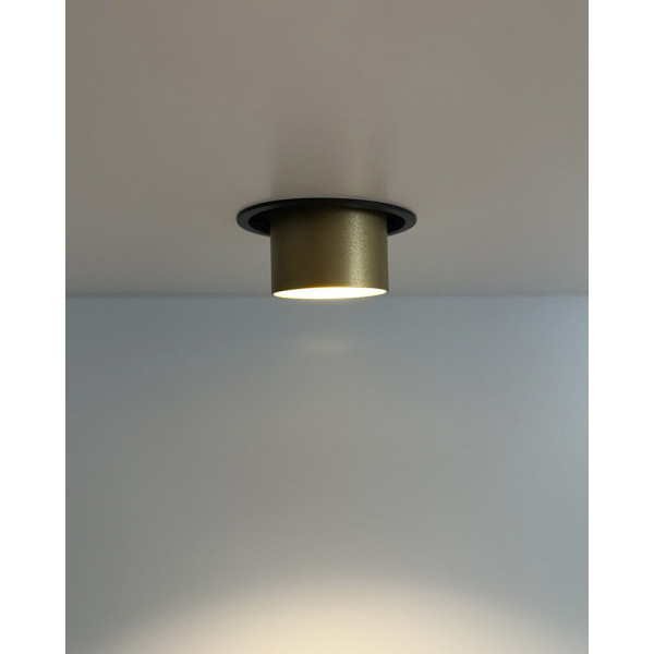 Точковий світильник Nowodvorski 10800 Mono Slide GU10 1x10W IP20 золотий - фото №1