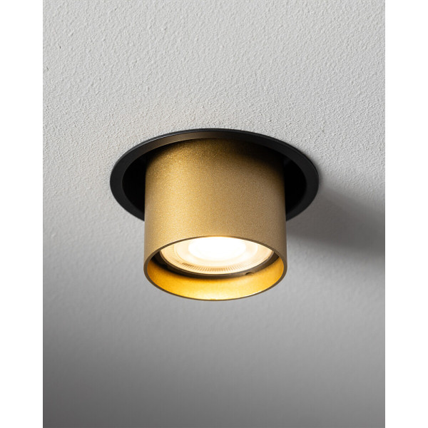 Точковий світильник Nowodvorski 10800 Mono Slide GU10 1x10W IP20 золотий - фото №2