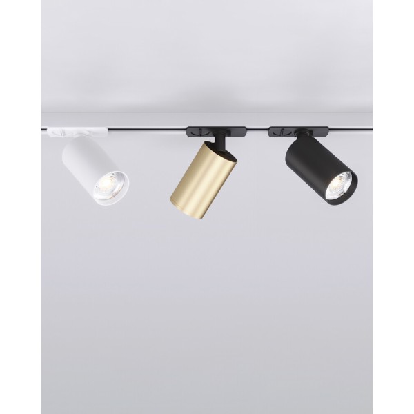 Трековий світильник Kloodi KD-MIO TR BK GU10 IP20 чорний - фото №1