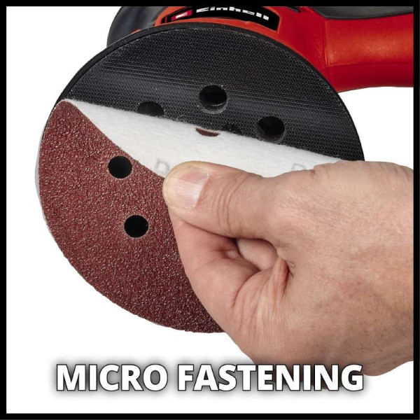 Ексцентрикова шліфмашина Einhell 425Вт Ø125мм (4462005) - фото №3