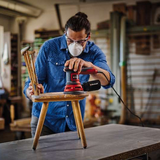 Ексцентрикова шліфмашина Einhell 425Вт Ø125мм (4462005) - фото №9