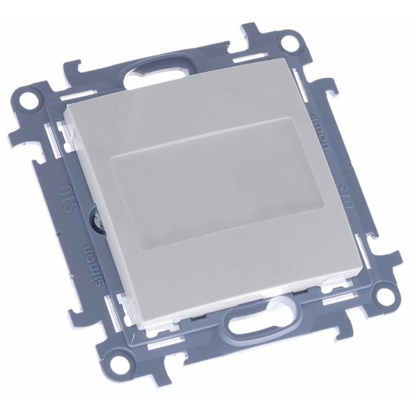 Заглушка із супортом Kontakt Simon Simon 10 CPS.01/11 для резервного місця (білий) - фото №2