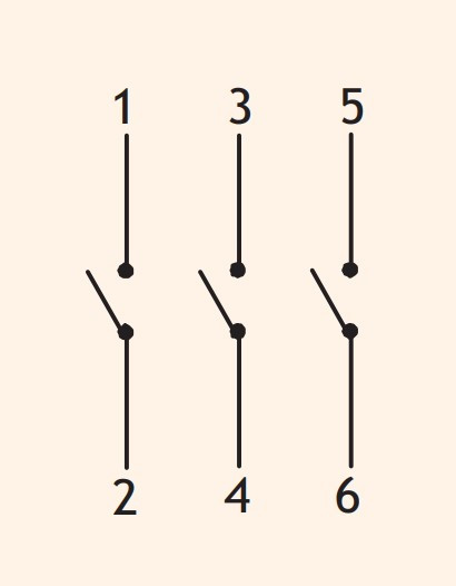 Кулачковый переключатель ETI 004773022 CS 80 10 U (3p «0-1» 80A) - фото №1