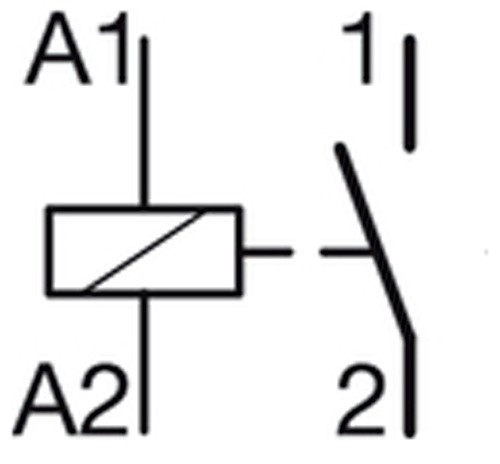 Контактор 25A ESC125 (1НО, 230В) 1м Hager - фото №4