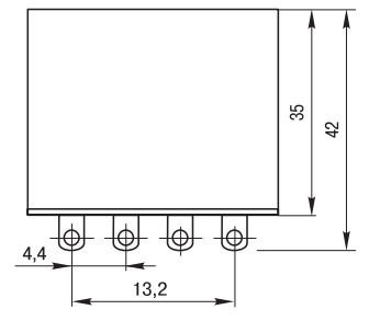 Промежуточное реле E.Next e.control.p341 3А 12В DC (i.my4.12dc) - фото №2