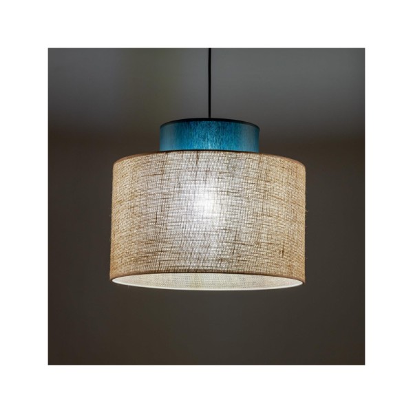 Подвесной светильник, люстра Tk Lighting 3256 Duo Juta E27 1x15W IP20 Бежевый - фото №1