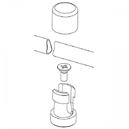 Зажим для трубы (КТ1) - фото №1