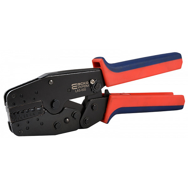 Обжимной инструмент для наконечников (универсальный со сменными насадками) LAS-005 - фото №2