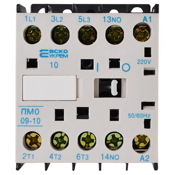 Мініконтактор Аско-Укрем ПМ 0-09-10 M7 220В LC1-K0910 (A0040010039) - фото №1