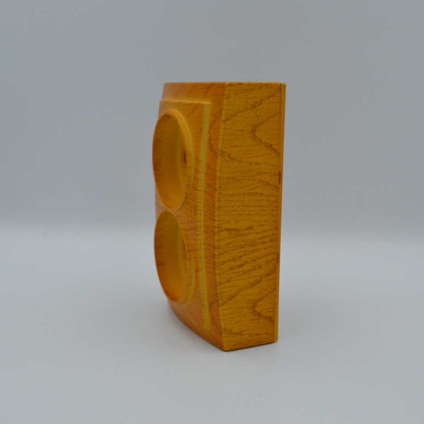 Розетка Nilson Themis дуб 2-на без заземлення ( 26251024 ) - фото №4