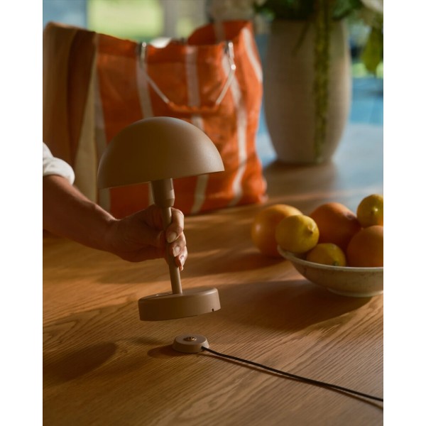 Светильник уличный портативный Nordlux 2418015018 Ellen To-Go LED 1x2.8W 3000K 300Lm IP44 коричневый - фото №4