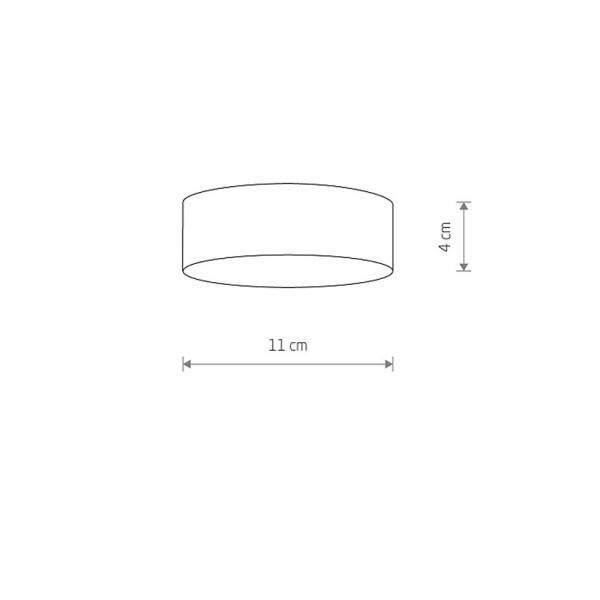 Светильник потолочный Nowodvorski 10411 Lid Round Led 1x15W 4000K 1300Lm IP20 Белый - фото №4
