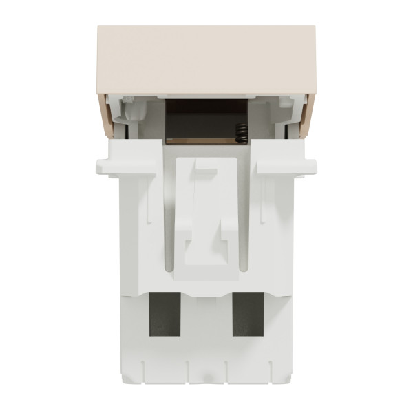 Кнопка вимикача Schneider Electric Unica New NU310144 10А 1м бежева - фото №3